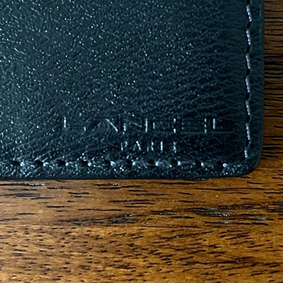 Lancel Paris Leather Money Clip - With Box - Picture 4 of 6